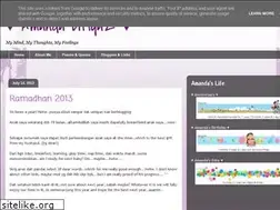 Sites similar to amandaeltiqaz.blogspot.com