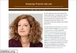 Sites similar to amandafrench.net