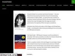 Sites similar to amandaholden.org.uk