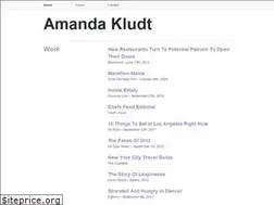 Sites similar to amandakludt.com