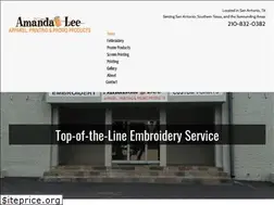 Sites similar to amandaleeapparel.com
