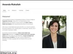 Sites similar to amandarizkallah.com