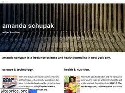 Sites similar to amandaschupak.com