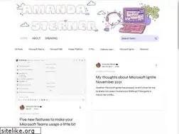 Sites similar to amandasterner.com