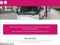 Sites similar to amandinevoyage.com