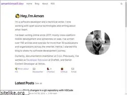 Sites similar to amanhimself.dev