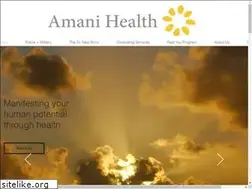 Sites similar to amani.health
