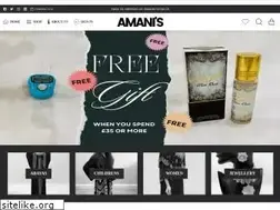 Sites similar to amanis.co.uk