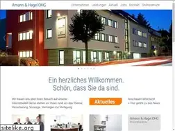 Sites similar to amann-hagel.de