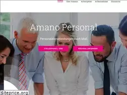Sites similar to amano-personal.de
