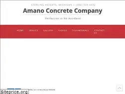 Sites similar to amanoconcrete.com