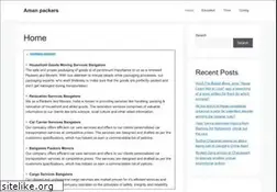 Sites similar to amanpackersandmovers.com