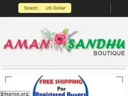 Sites similar to amansandhuboutique.com