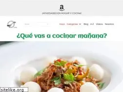Sites similar to amantesdelacocina.com