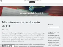 Sites similar to amantesdelespanol.home.blog