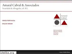 Sites similar to amaralcabraladvogados.pt