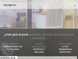 Sites similar to amaranestetica.es