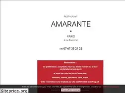 Sites similar to amarante.paris
