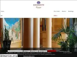 Sites similar to amarantecannes.com