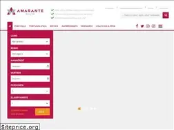Sites similar to amarantevillas.nl