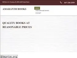 Sites similar to amaranthbooksil.com
