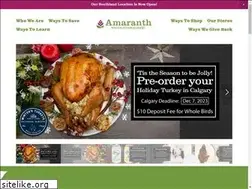 Sites similar to amaranthfoods.ca