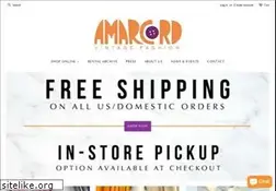 Sites similar to amarcordvintagefashion.com