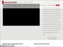 Sites similar to amardoors.in