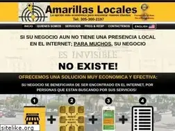 Sites similar to amarillaslocales.com