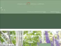 Sites similar to amarillobotanicalgardens.org