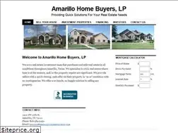 Sites similar to amarillohomebuyers.com