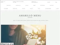 Sites similar to amarillomenu.com