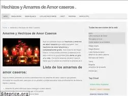 Sites similar to amarresdeamorcaseros.org