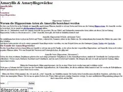 Sites similar to amaryllis-pflege.de