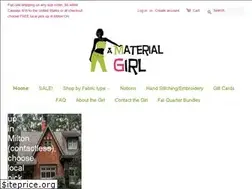 Sites similar to amaterialgirl.ca