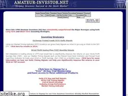 Sites similar to amateur-investors.com