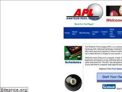 Sites similar to amateurpoolleague.com