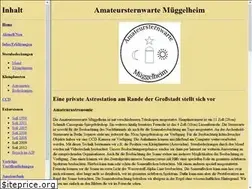 Sites similar to amateursternwarte.de