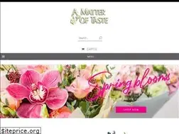 Sites similar to amatteroftasteflorist.com