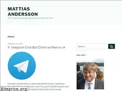 Sites similar to amattias.se