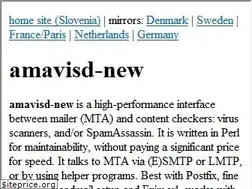 Sites similar to amavis.org