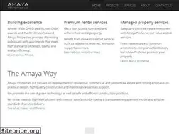 Sites similar to amayaproperties.com