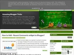 Sites similar to amazing-bloggertricks.blogspot.com