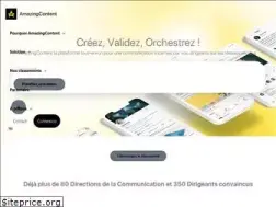 Sites similar to amazingcontent.io