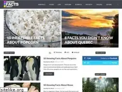 Sites similar to amazingfactsabout.com