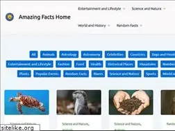 Sites similar to amazingfactshome.com