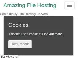Sites similar to amazingfilehosting.com
