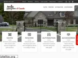 Sites similar to amazinggatesofcanada.ca