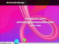 Sites similar to amazinghomeaudio.com