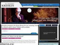 Sites similar to amazingkreskin.com